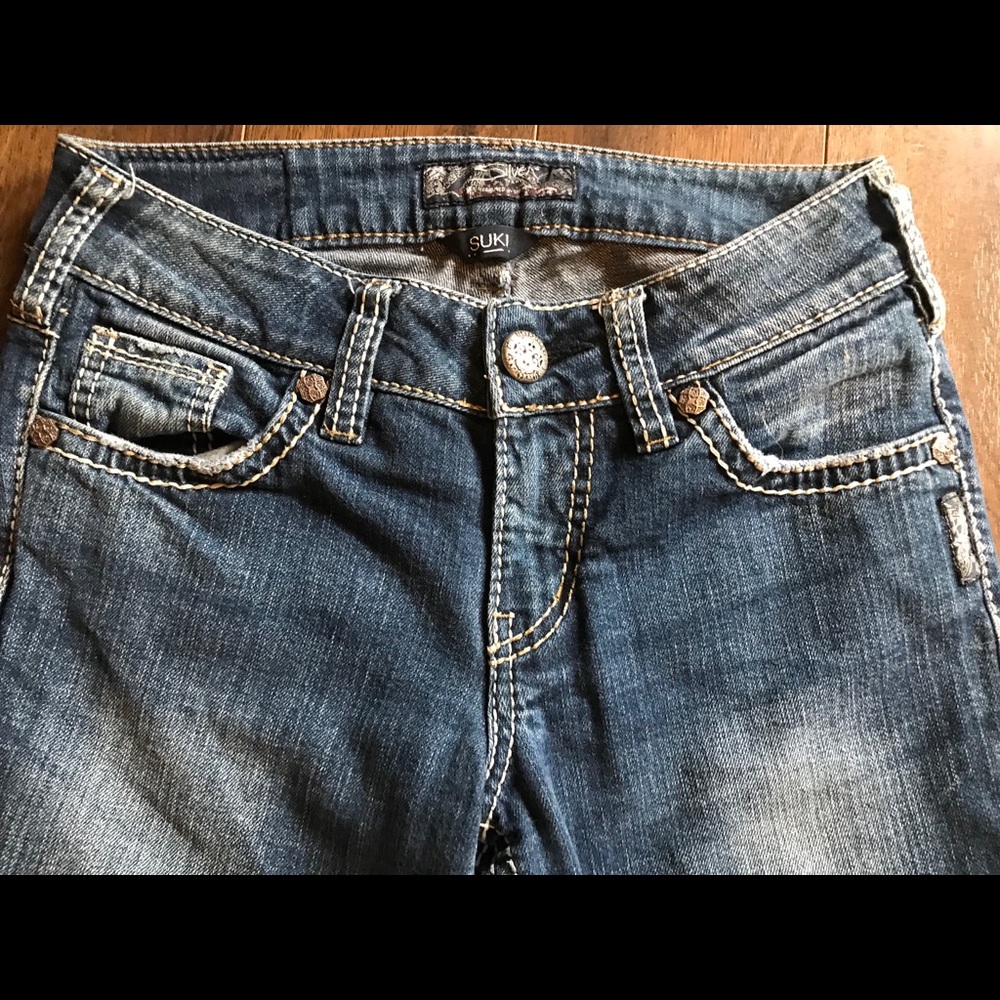 Women’s Silver SukI Jeans sz 26x30 - Picture 4 of 7